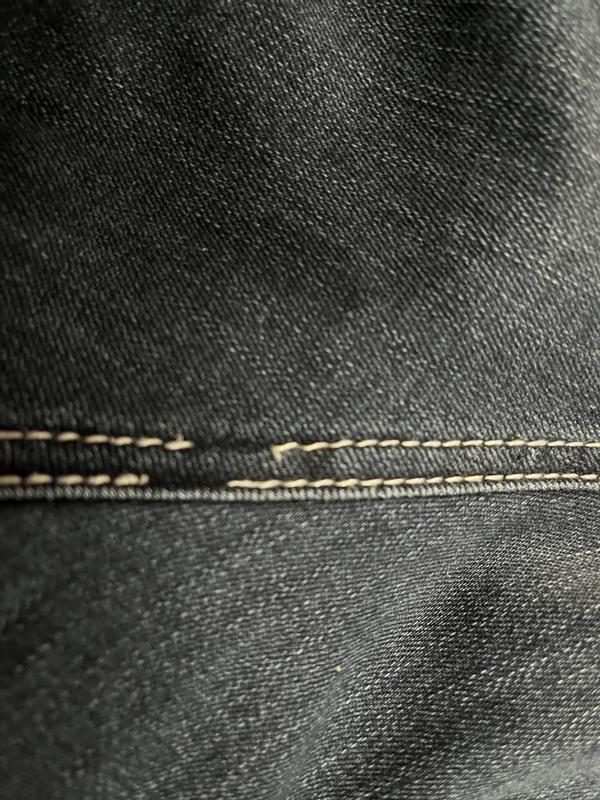 one example of the missed stitching