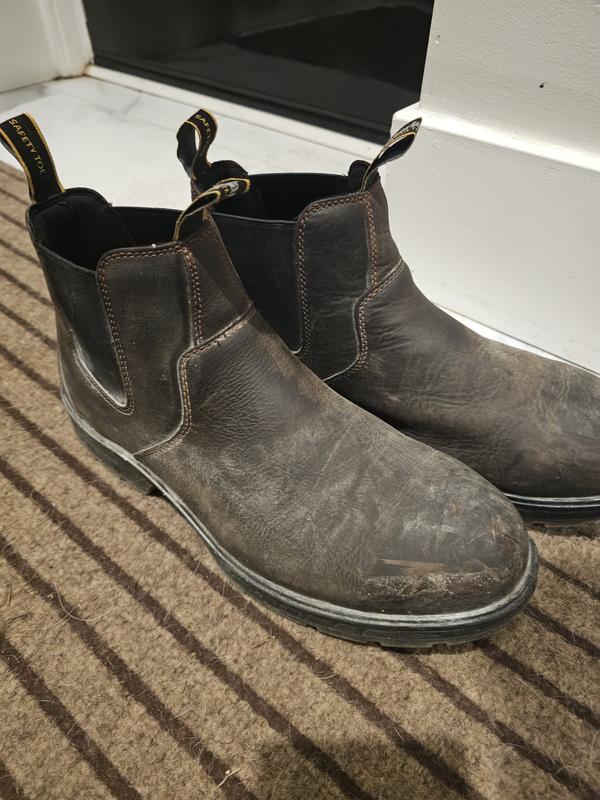 Notice front area of boots.