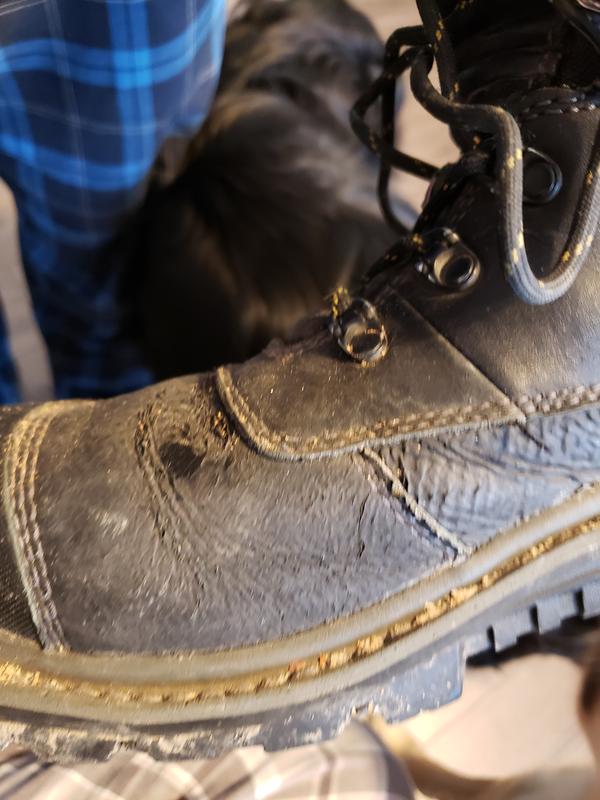 Cracks in side of boot