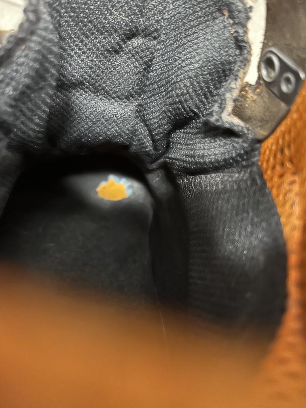 After 8 months of wearing them sole wore away