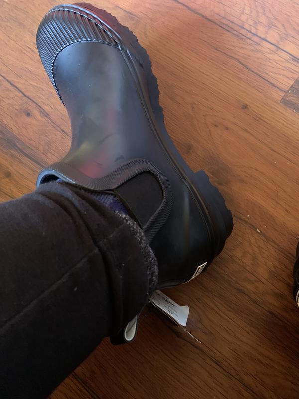 WindRiver Women's Splash Waterproof Slip On Rain Boots - Black
