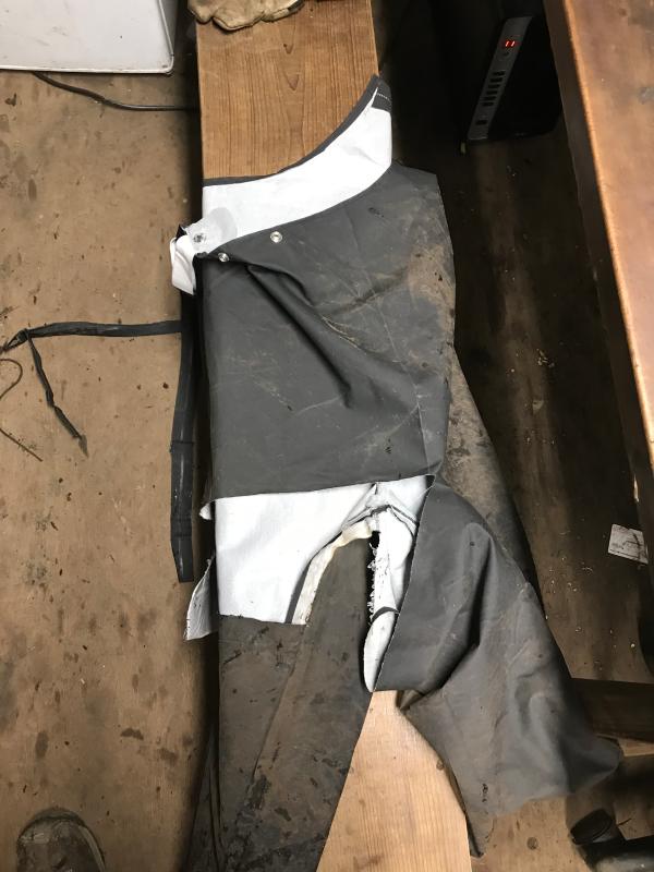Torn butt region