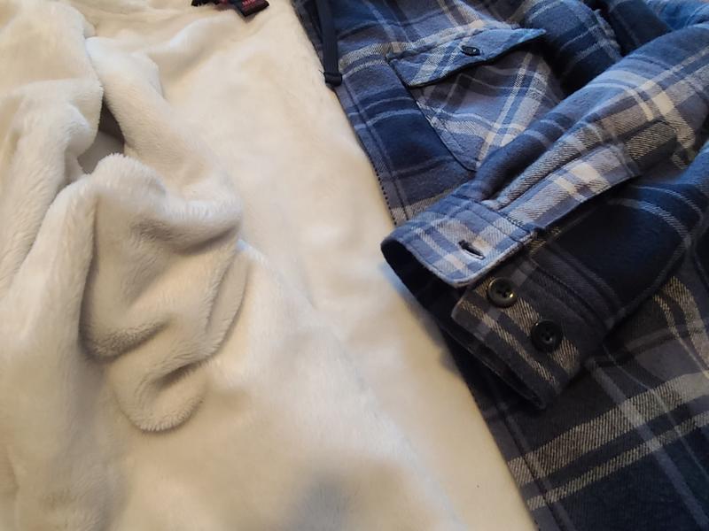 Super soft interior with zipper front and two buttons on each sleeve