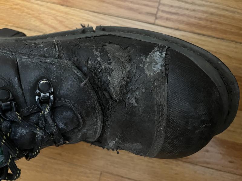 Leather cracked and peeling