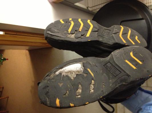 Need new shoes.