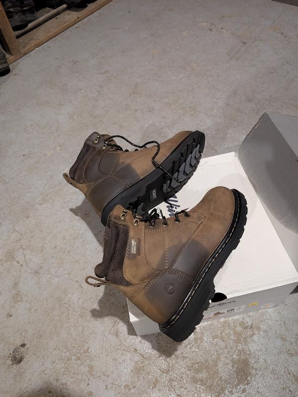 Boots as received from warehouse
