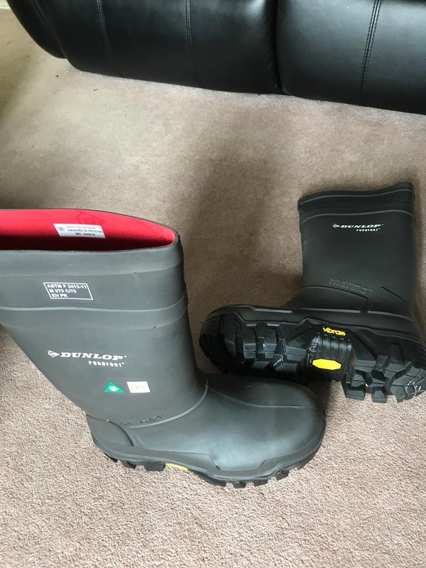 dunlop purofort thermo  explorer full safety with vibram sole