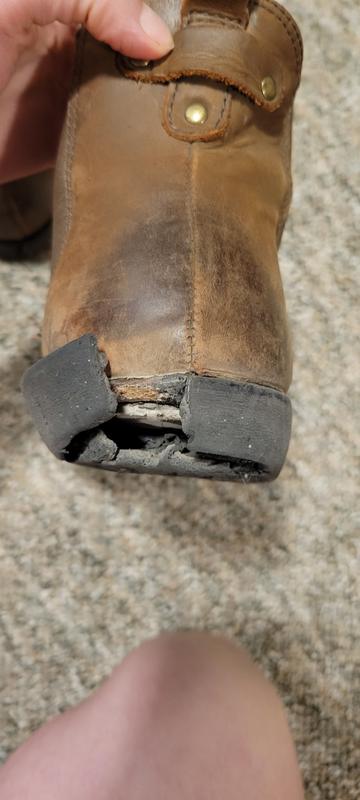 Completely hollow inside and falling apart
