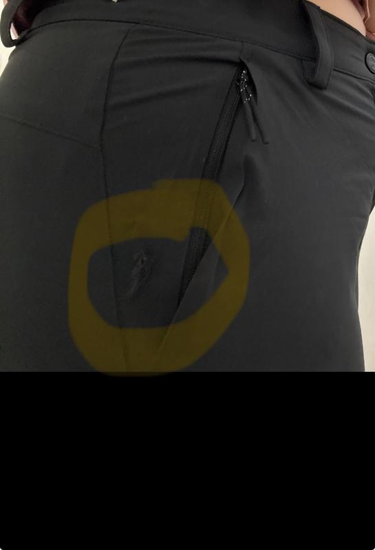 The snag is circled