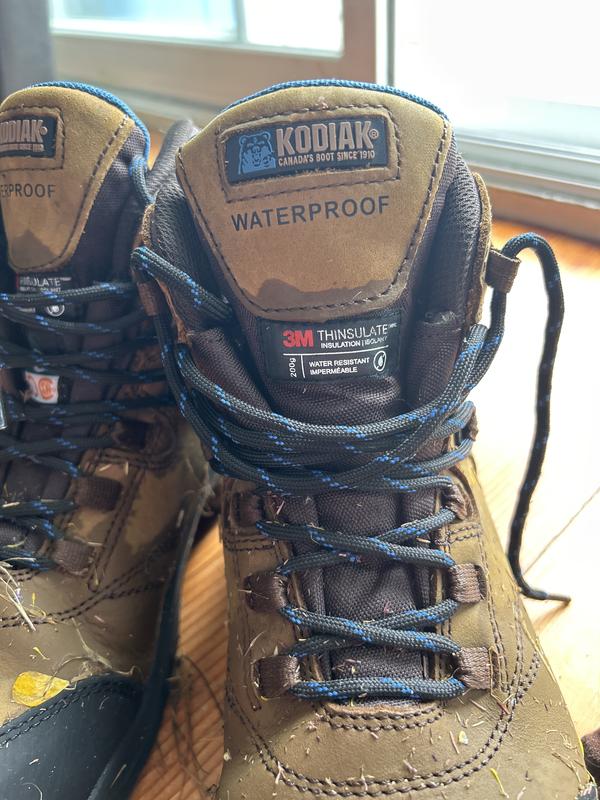 Soggy boots and soggier socks