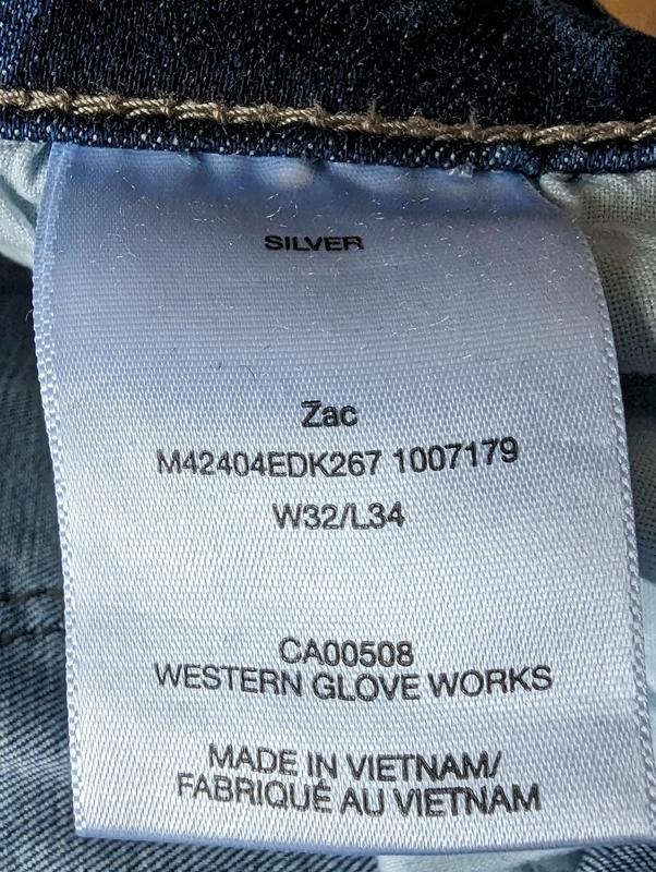 Western Glove Works Zac's Silver