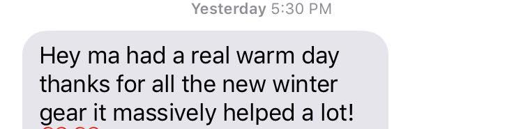 daily thank you text..:)