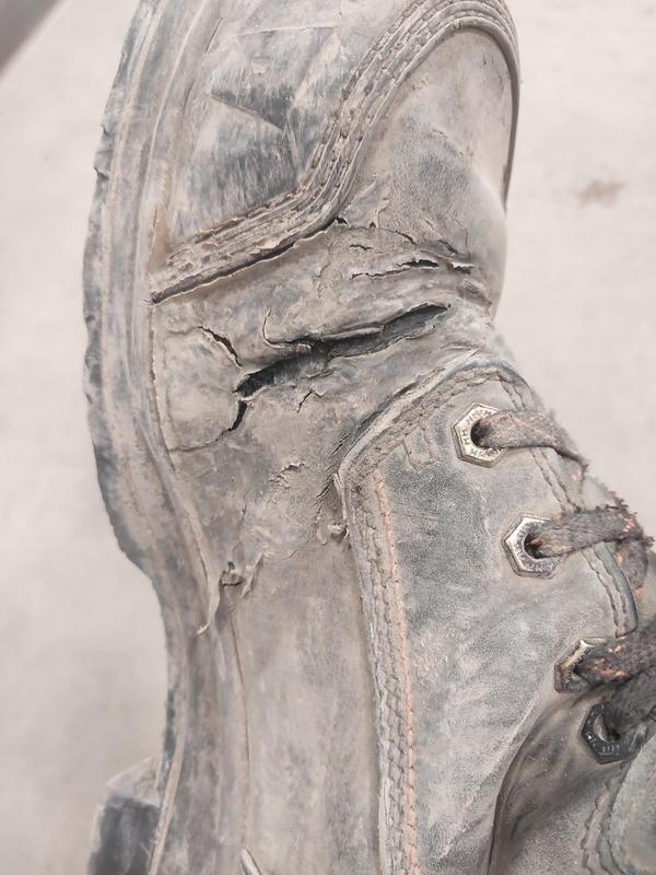 6 month old boots :(