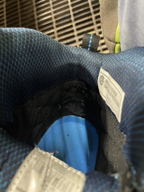 Hole on the heel after only 5 days