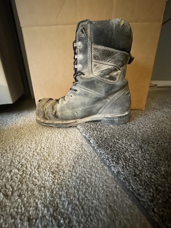 Heel is one of the most solid parts.  I used these doing hardscaping and snow removal.  The toe cap isn’t built very strong and will start peeling off without glueing.