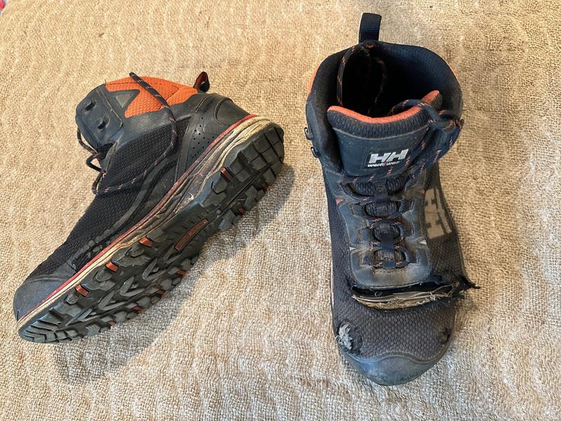 Good tread still remaining on soles.