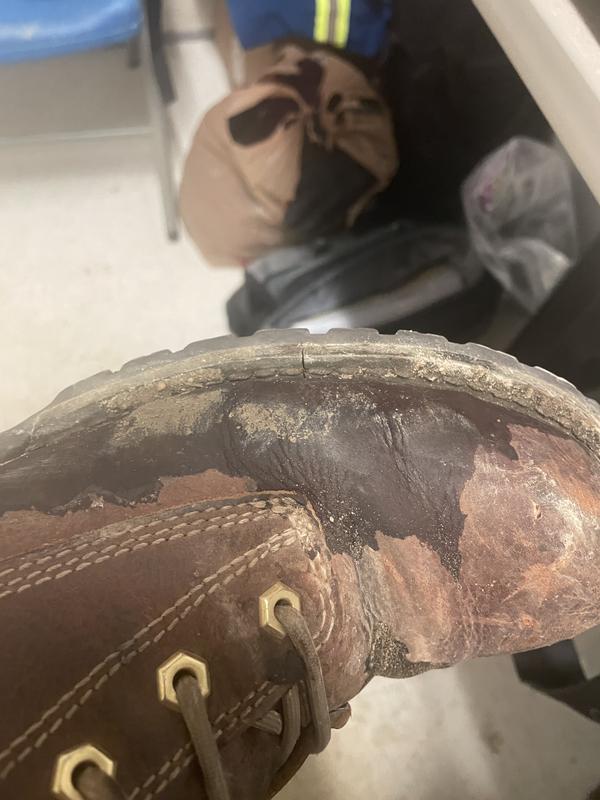 Cracked boots