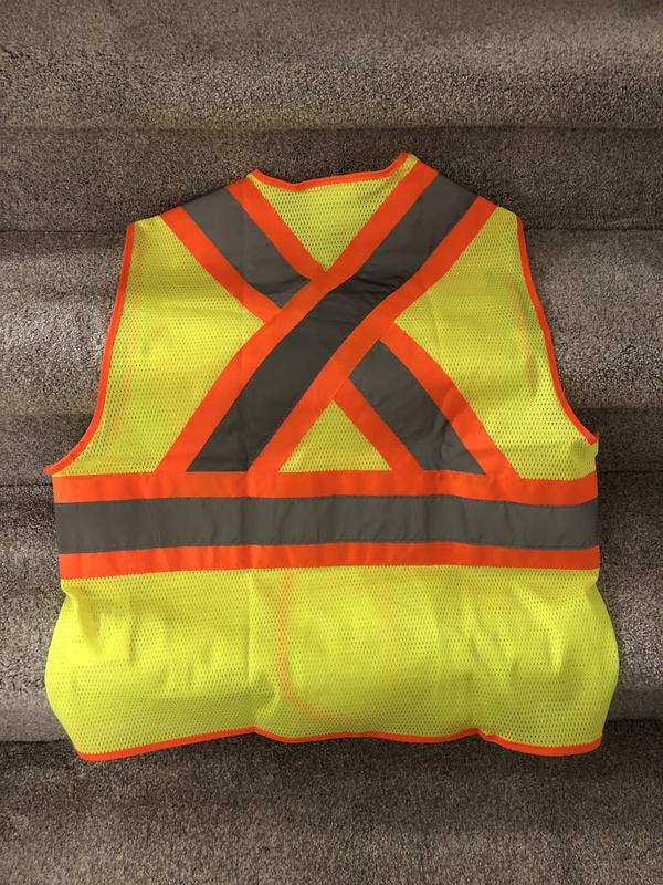 Viking Men's All-Trades Red Surveyor Safety Vest
