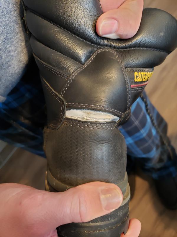 Back of boot is cracked
