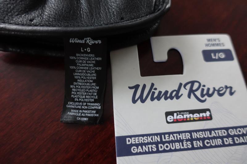 Label 100% Cowhide. Package says Deer Hide.