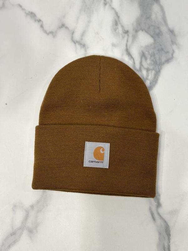 Carhartt Knit Cuffed Logo Beanie – M Markovitz Limited