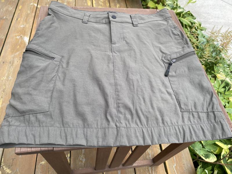 My skort, same make as the shorts, doing the same puckering