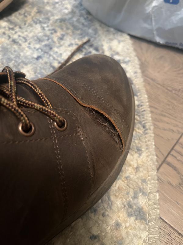 Tear in the shoes