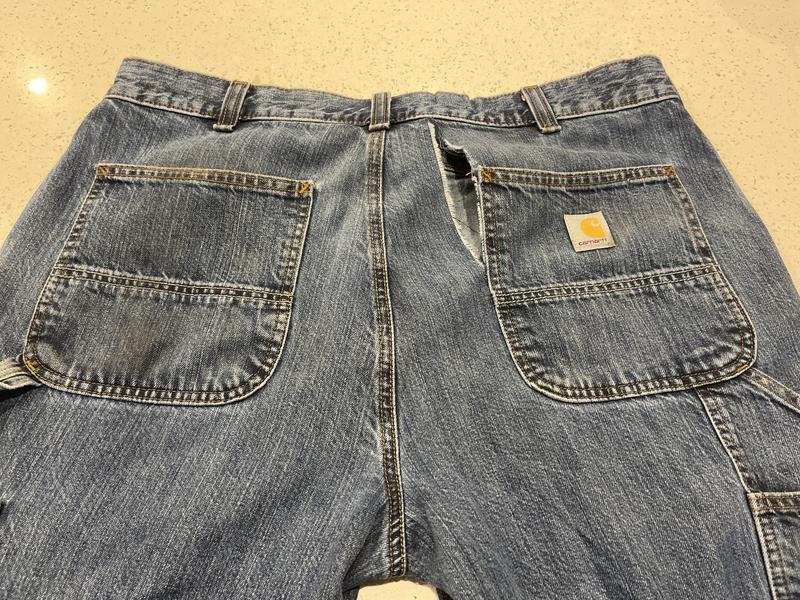 Not even 5 weeks of use… Carhartt is so poorly made now