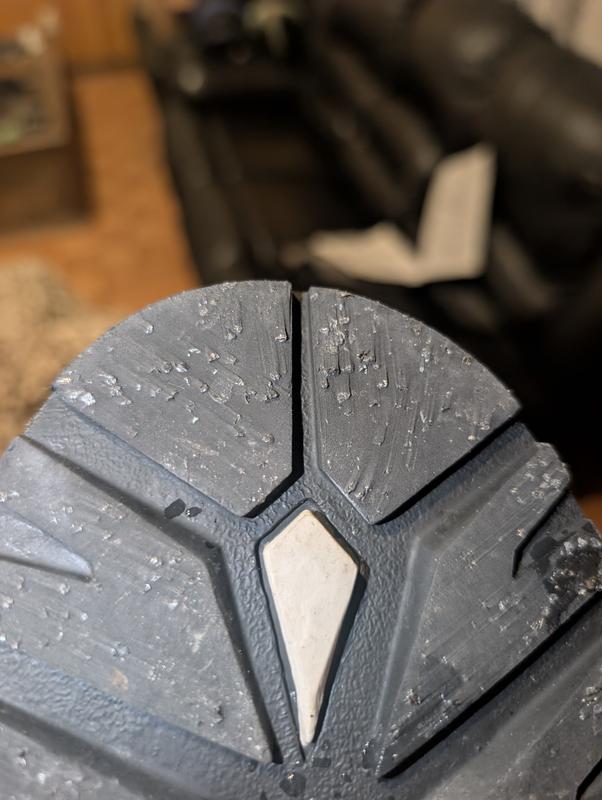 Soles not sealed properly plus worn