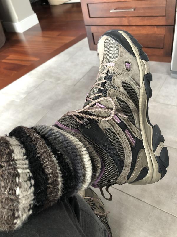 Thick socks to keep my toes toasty.