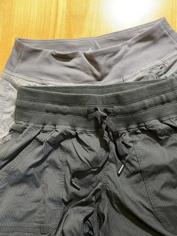 2020 vs 2022 shambala ruched pants