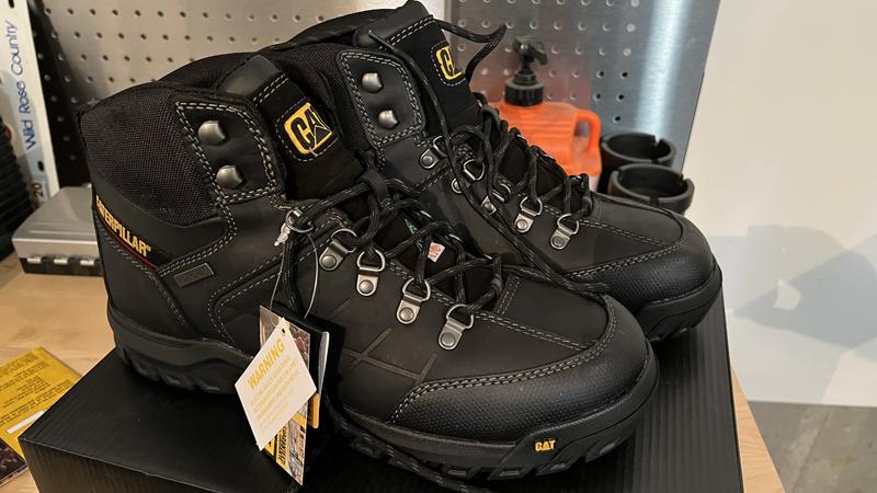 New pair just arrived/ the waterproofing helps, better than the ones without