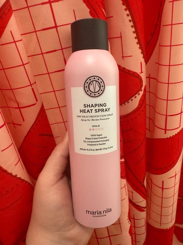 Customer photo for "2-in-1 Heat Protectant and Hair Spray"