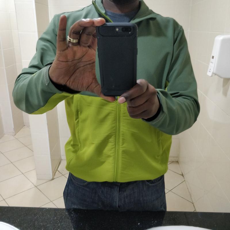 creases showing along zipper seams. They don't go away.