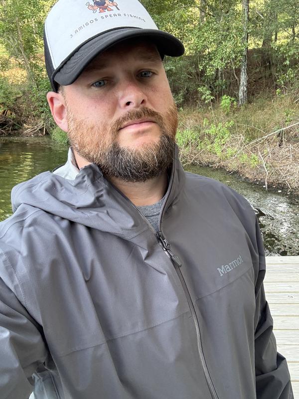 Customer photo for "Finally a rain jacket that works!"