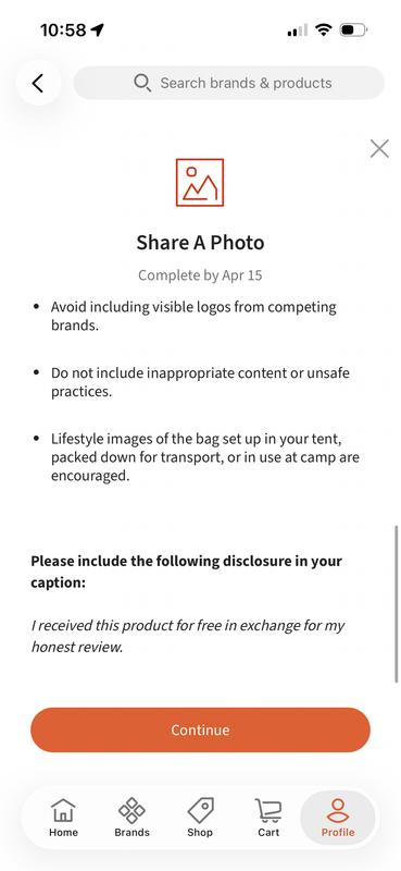 User uploaded product image
