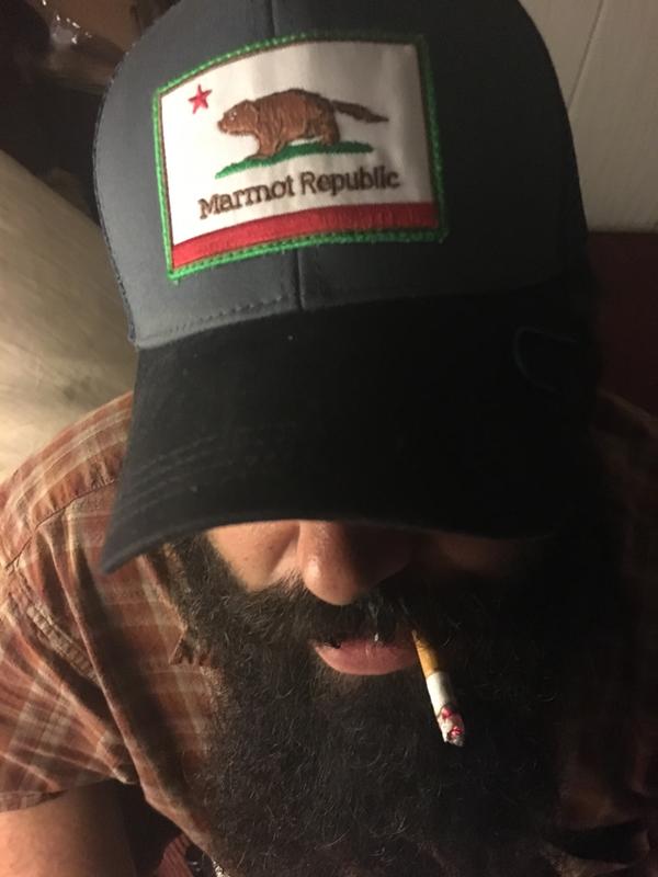 marmot republic trucker hat