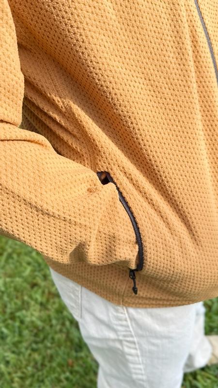 Customer photo for "Lightweight, warm, and breathable! Comfortable fit, roomy pockets and a beautiful versatile color. Great for cool-weather walks and hiking."