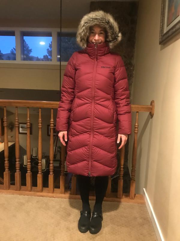 womens full length puffer coat