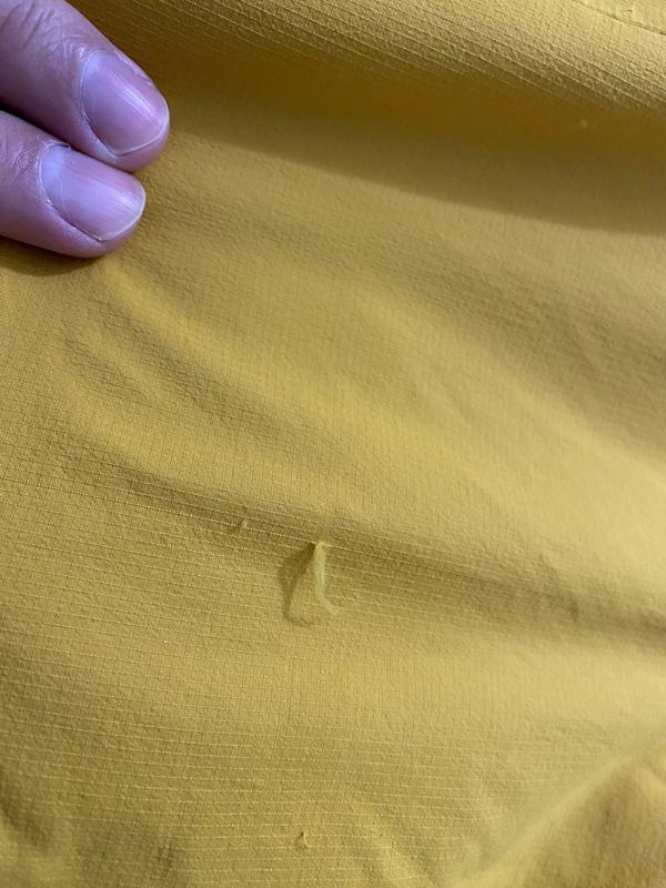 thread pull out of the face fabrics