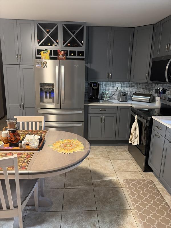 Diamond Karwin 8.5-in W x 14-in H Naval Blue Painted Kitchen