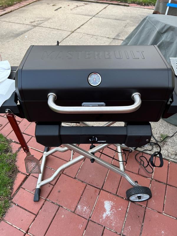 Portable Charcoal Grill and Smoker with Cart - Masterbuilt