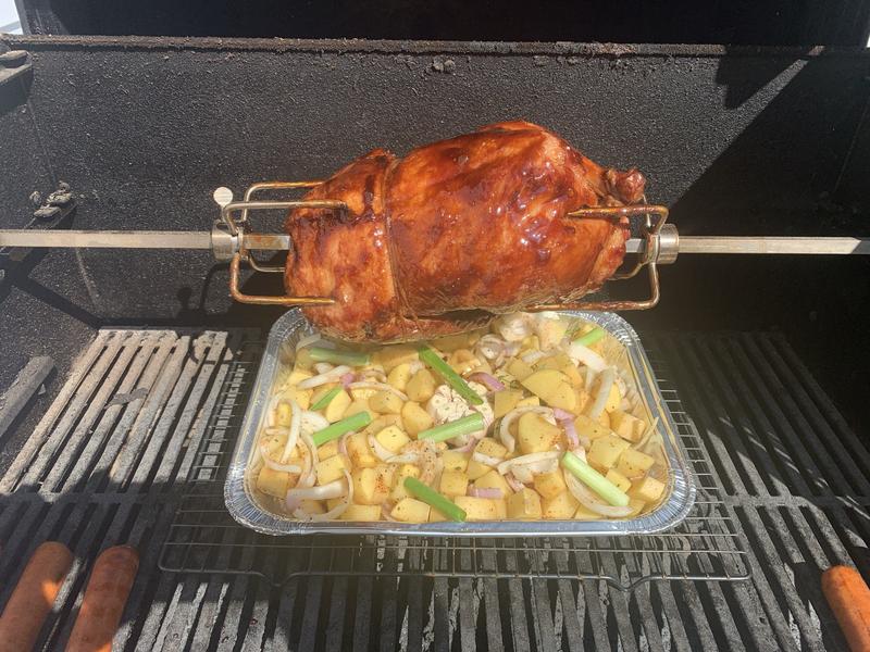 Rotisserie Grill 18/mo Finance Masterbuilt MB20091220 Gravity