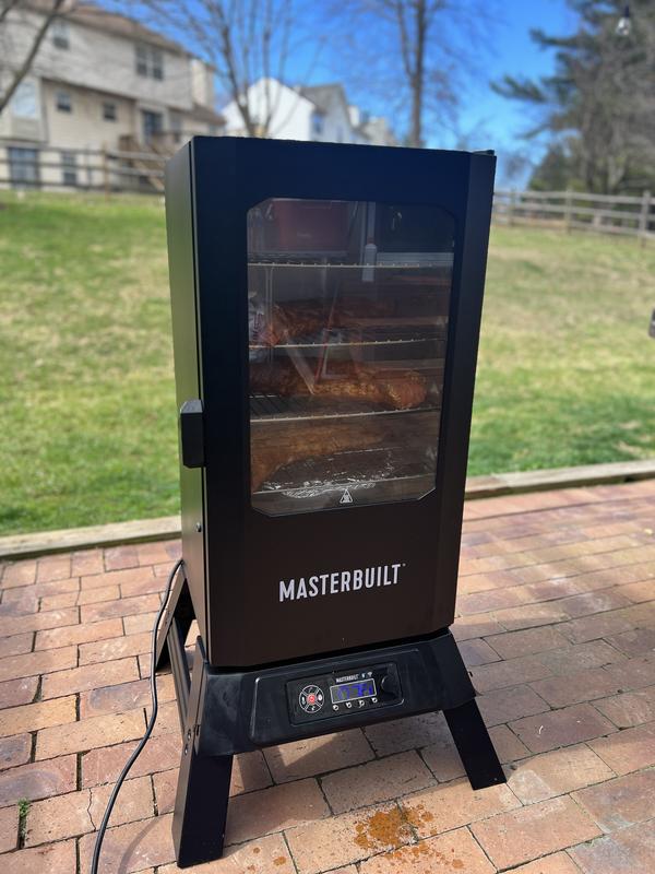 Masterbuilt 30 Inch Digital Electric Smoker with Window and Legs