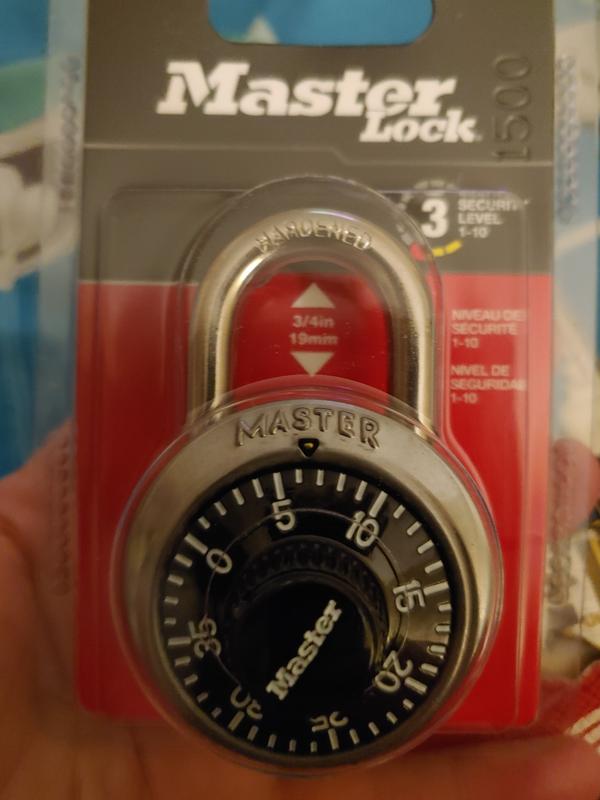 Cadenas à combinaison Master Lock 1500iEURDBLK 