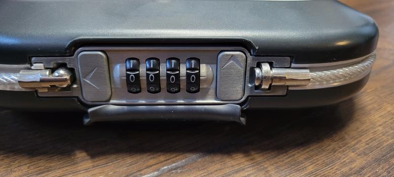 Master Lock tragbarer Mini Safe P005C - Schlüsselkästen