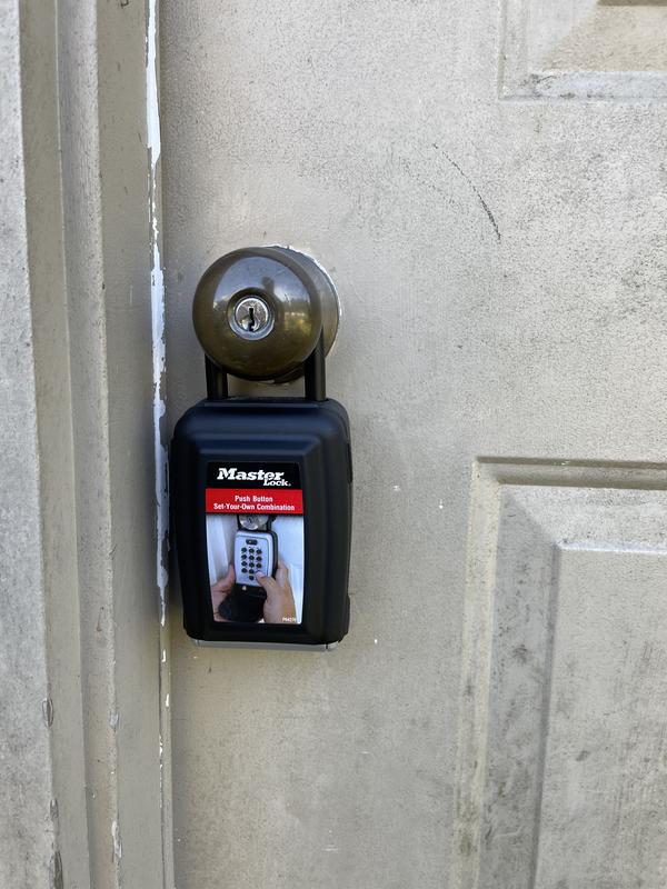 Master Lock Portable Key Safe - Push Button Lock - Weather Resistant, Scratch Resistant - for Door - Overall Size 7.2 Master Lock Portable Key Safe - Push Button Lock - Weather Resistant, Scratch Resistant - for Door - Overall Size 7.2