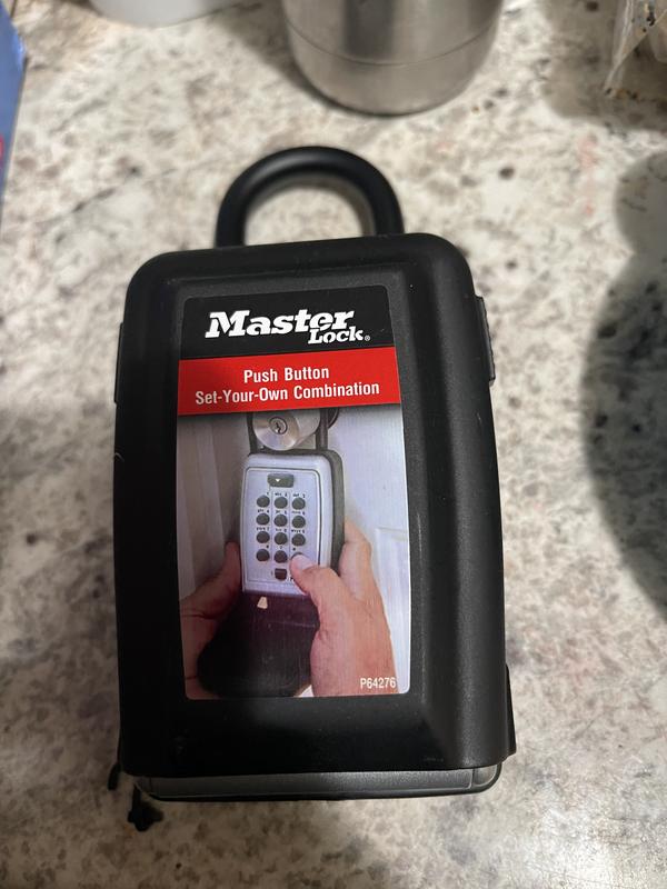 Master Lock Portable Push Button Lock Box - 5422D