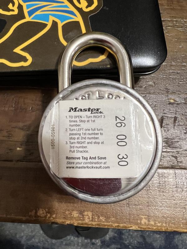 1500D Combination Lock