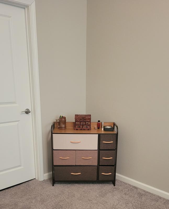 mDesign Storage Dresser Furniture, 7 Fabric Drawers - Macy's